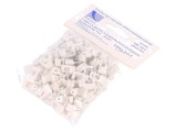 Suport Alb pentru Cablu Plat YDYp 2x2,5