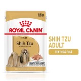 Hrana umeda caini, Royal Canin Shih Tzu, plic 85 g, talie mica, adult, in aspic
