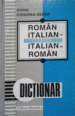 DICTIONAR ROMAN-ITALIAN, ITALIAN-ROMAN-DOINA CONDREA-DERER foto