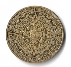 Marea Britanie - 2012 CALENDARUL MAYAN - Moneda/Medalie Comemorativa