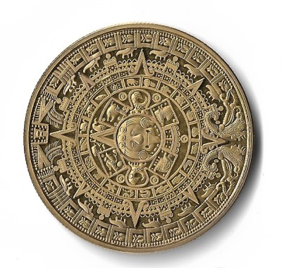 Marea Britanie - 2012 CALENDARUL MAYAN - Moneda/Medalie Comemorativa foto