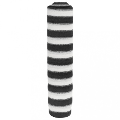 vidaXL Plasă protecție intimitate antracit/alb 1,2x25 m HDPE 150 g/m&amp;sup2; 4003675 foto