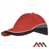 Sapca de lucru reglabila rosie CBI, Artmas ART710968