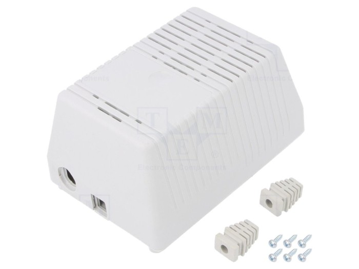 Carcasă alimentator ABS gri