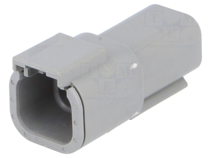 Conector cablu-cablu DTM 4 pini IP68
