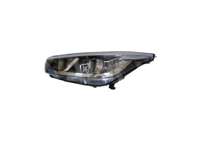 Far Kia Ceed (Eu) 06.2012-, Stanga, tip bec H7+H7+H7, cu motoras, cu lumina pentru viraje, ECE, Depo, 92101A2000,