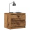 Gossi noptiere, 2 buc., lemn vechi, 50x40x43,5 cm, lemn prelucrat