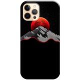 Husa compatibila cu Apple iPhone 14 Plus model Red Moon, Silicon, TPU, Viceversa, Transparent, Carcasa