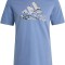 Tricou cu maneca scurta pentru barbati Adidas Camo Badge of Sport Graphic Tee, albastru, L - OUTLET