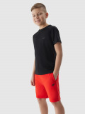 Șort de trening pentru băieți - portocaliu, 4F Sportswear