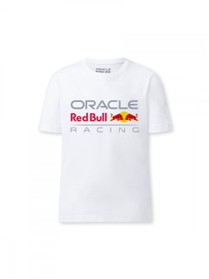 Red Bull Racing tricou de copii Core white F1 Team 2023 - JXL - 164 CM foto