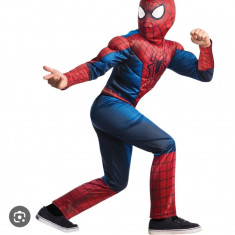 Costum Spiderman cu mușchi Nou sigilat la oferta/transport gratuit