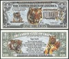 !!! SUA = FANTASY NOTE = TIGRUL - 2017 - UNC / SERIA WILDLIFE