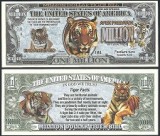!!! SUA = FANTASY NOTE = TIGRUL - 2017 - UNC / SERIA WILDLIFE