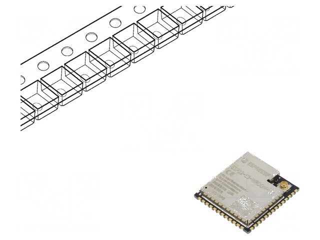 Modul IoT Bluetooth Low Energy și WiFi extern 802.11b/g/n