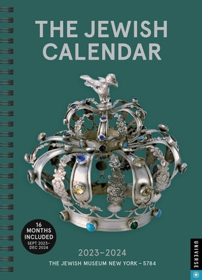 The Jewish Calendar 2023-2024 (5784) 16-Month Planner foto