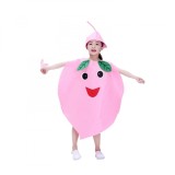 Cumpara ieftin Costum fruct Piersica KidMania&reg;, roz, pentru copii, marime universala 3 ani + Universala