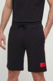 HUGO pantaloni scurți bărbați, culoarea negru 50510578