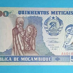 Mozambic 500 Meticais 1991 UNC p#134