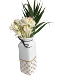 Vaza decorativa ceramica, 22 cm, Oem
