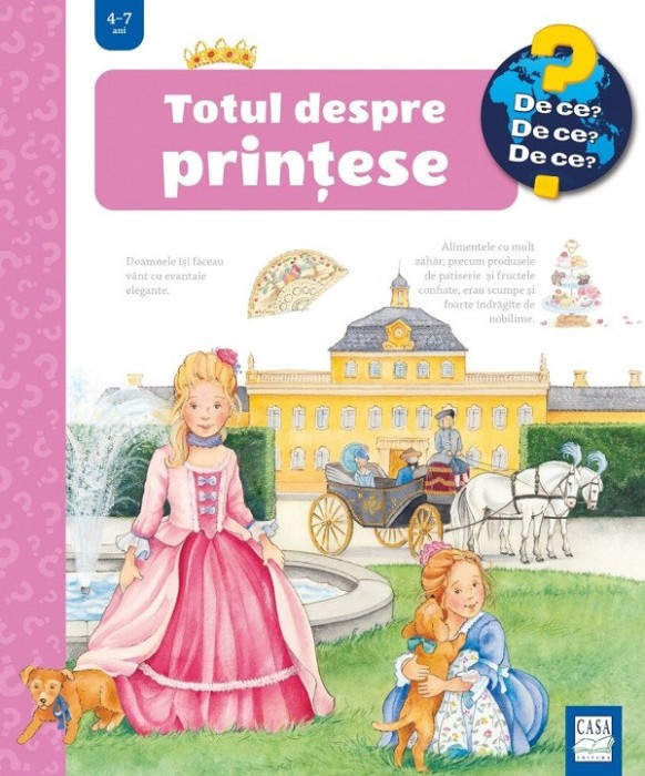 Totul Despre Printese, Andrea Erne - Editura Casa