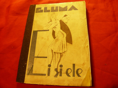 Ei si Ele -Biblioteca Gluma - Umor Universal , caricaturi ,96 pag ,cu reparatii foto