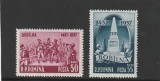 ROMANIA 1957 LP 445 - 520 DE ANI RASCOLA DE LA BOBALNA SERIE MNH