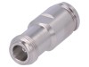 Conector N Mama Drept 50 Ohm pentru Cablu CNT-400, Argintat, Commscope