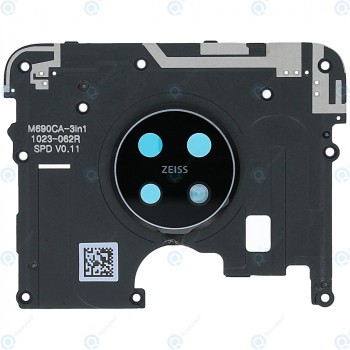 Nokia 7.2 (TA-1181 TA-1196) Modul antenă + lentile camerei cărbune 7601AA000257