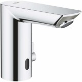 Baterie lavoar senzor Grohe Bau Cosmo E, cu mixare, crom
