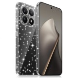 Husa SparkleSkin cu Sclipici Transparenta pentru Xiaomi 15T, Asteroid GSM