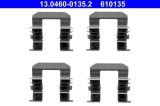Set accesorii placute frana Chevrolet Captiva, Captiva Sport; Hyundai Terracan; Opel Antara A Motor 2.0 Cdti, 2.0 Cdti 4x4, 2.0 D, 2.0 D 4WD, 2.2