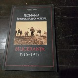 Romania in Primul Razboi Mondial. Beligeranta 1916-1917 - Petre Otu