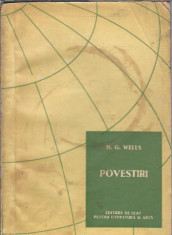 H. G. Wells - Povestiri / colectia Meridiane foto