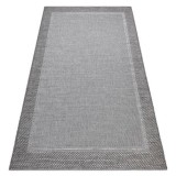 Covor SISAL BOHO 46201575 Cadru gri, 160x230 cm