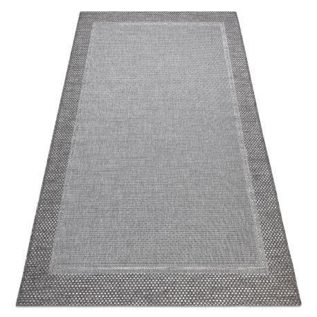 Covor SISAL BOHO 46201575 Cadru gri, 160x230 cm