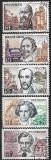 B1078 - Franta 1963 - Celebritati 5v.stampilate,serie completa, Nestampilat