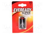 Baterie 9V clorură de zinc 6F22 nere&icirc;ncărcabilă 1buc ENERGIZER