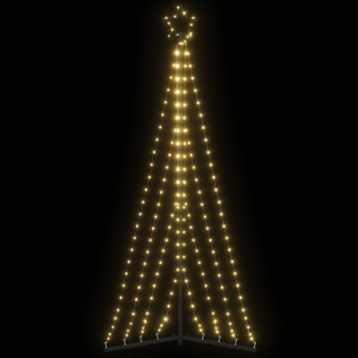 Pom de Crăciun LED 339 LED-uri Alb Cald 187 cm foto