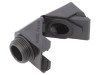 Conector unghiular PG11 IP68 negru poliamidă