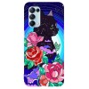 Husa compatibila cu Oppo A72 5G model Cosmic cat, Silicon, TPU, Viceversa, Transparent, Carcasa