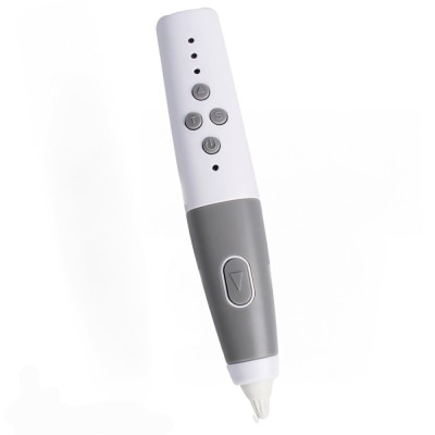 Creion cu imprimare 3D pentru copii, JER LP06, 8 filamente colorate PCL 1.75 mm, gri foto