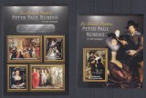 R.Centrafricana - Pictura - PETER PAUL RUBENS - BL + KB - MNH - MI. 26 Eur.