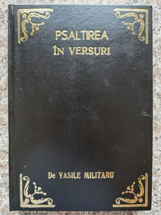 Psaltirea In Versuri (restaurata Complet) - Vasile Militaru , B532-GRJ