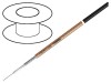 Cablu Coaxial RG178BU Transparent FirestoP PVC