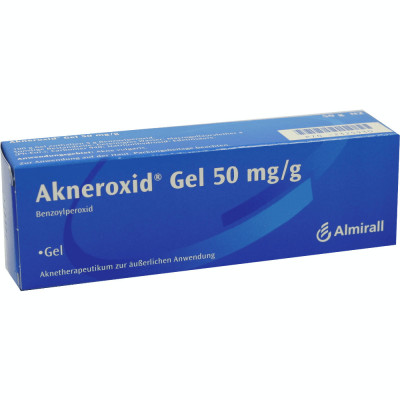 Gel, Almirall Hermal, Akneroxid, Anti-Acnee, 5% Peroxid Benzoil, 50gr foto