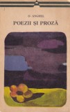 D. Anghel - Poezii si proza
