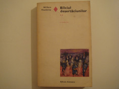 Bilciul desertaciunilor vol. II - William Thackeray Editura Eminescu 1970 foto