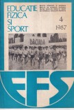 Educatie Fizica si Sport nr. 4 1987 Carti Sport 64 pagini brosate 16 x 24 cm stare buna