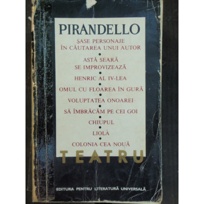 TEATRU - PIRANDELLO foto